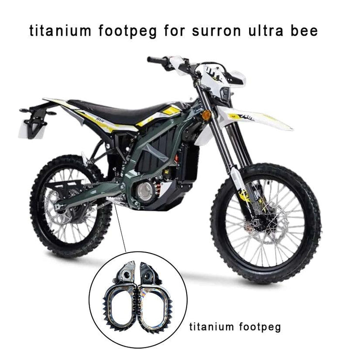 SAFETY RACING TITANIUM FOOTPEG5 OFF FIRST ORDERDIRT BIKE PARTS