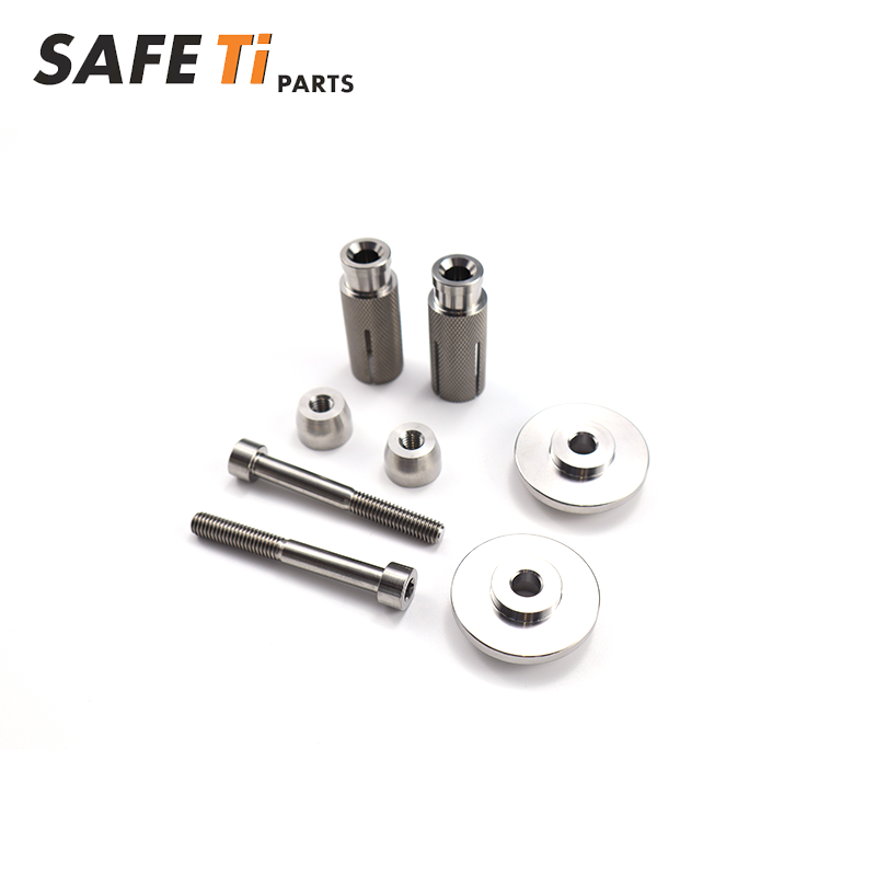 SAFETi GR5 Titanium Handlebar Bar End Plugs 14.5mm (Pair)