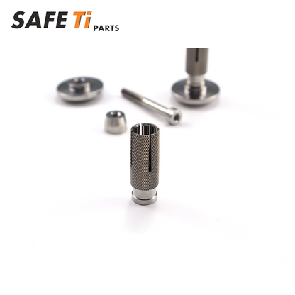 SAFETi GR5 Titanium Handlebar Bar End Plugs 16mm (Pair)