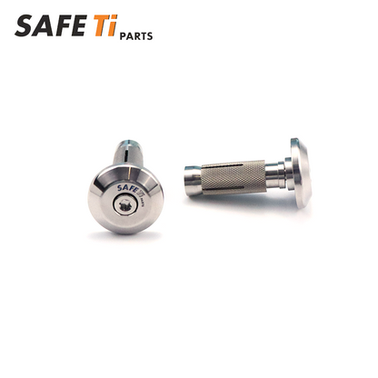 SAFETi GR5 Titanium Handlebar Bar End Plugs 16mm (Pair)