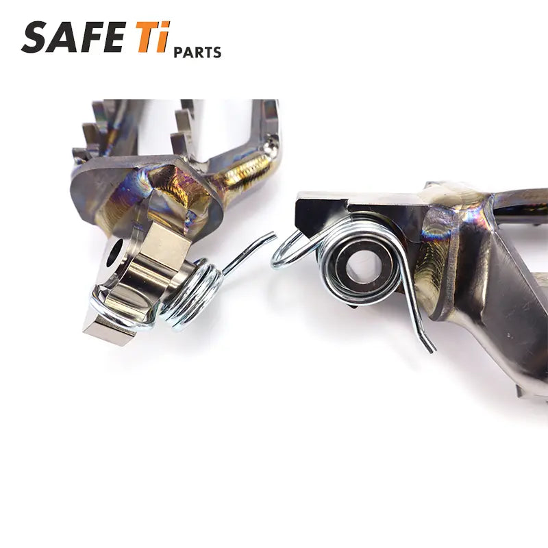 Titanium footpegs Pro for BMW