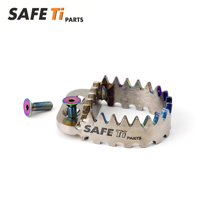 SAFETi GR5 Titanium Brake Pedal Tip Kit for KTM 790 Adventure