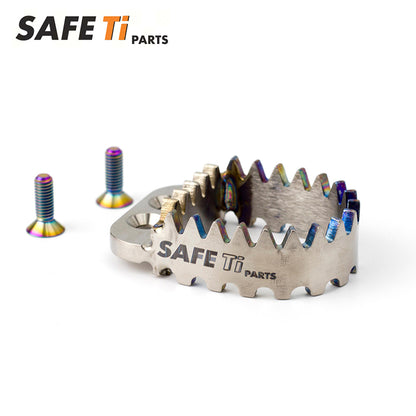 SAFETi GR5 Titanium Brake Pedal Tip Kit for KTM 790 Adventure