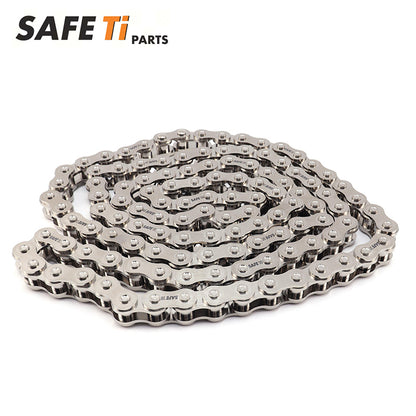 SAFETi GR5 Titanium 520 Chain (Natural Titanium Finish)