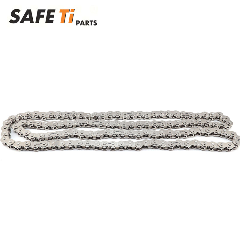 SAFETi GR5 Titanium 520 Chain (Natural Titanium Finish)