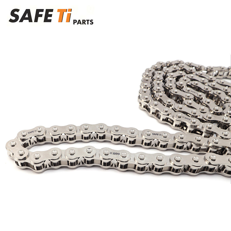 SAFETi GR5 Titanium 520 Chain (Natural Titanium Finish)