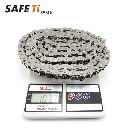 SAFETi GR5 Titanium 520 Chain (Natural Titanium Finish)
