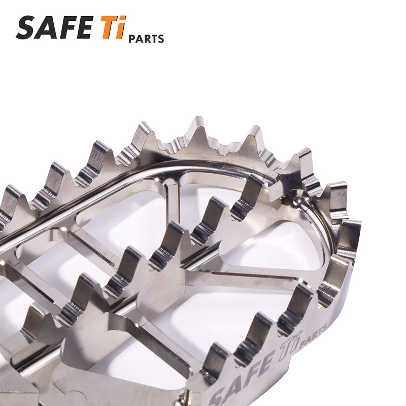 SAFETi GR5 Titanium Foot Pegs PRO CNC for KTM 790/890 Adventure, Husqvarna, GasGas
