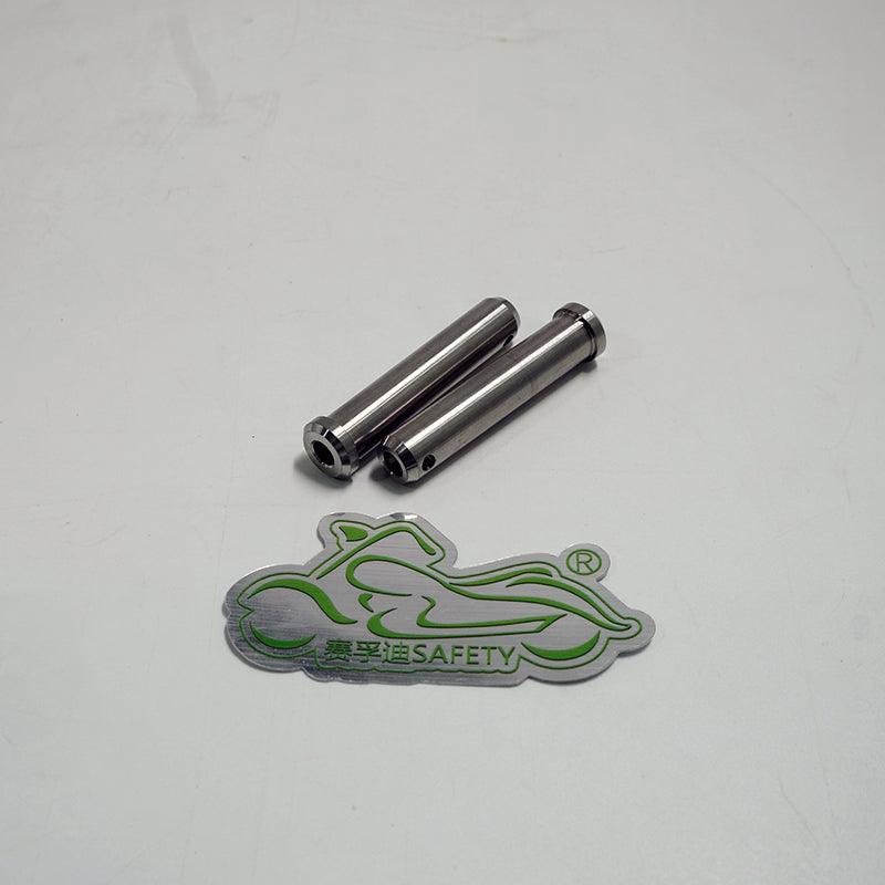 Titanium foot peg pins for YAMAHA YZ250F & YZ450F 99-25 TI Silver (2 Titanium foot peg pins for YAMAHA YZ250F & YZ450F 99-25 TI Silver (2