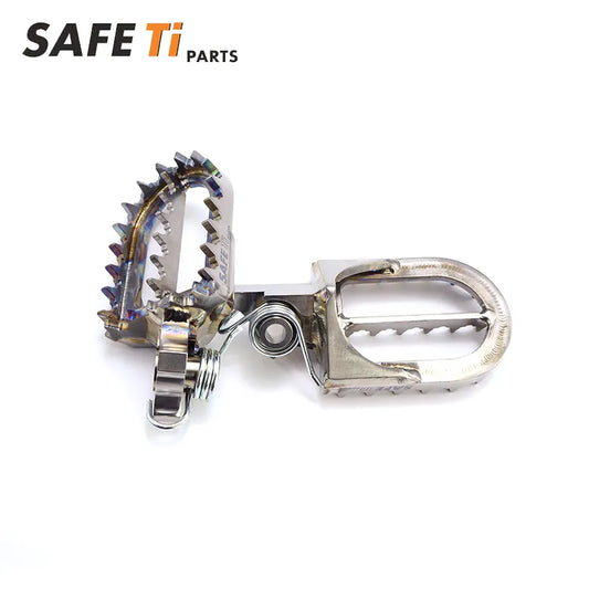 SAFE-Ti High-Strength Titanium Foot pegs for BMW GS1200/1250/1300 ADV
